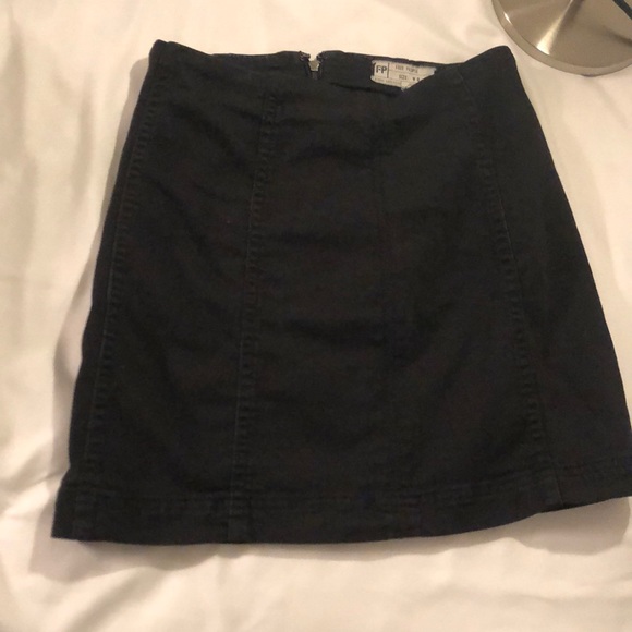 Free people femme mini skirt, black - Picture 2 of 6
